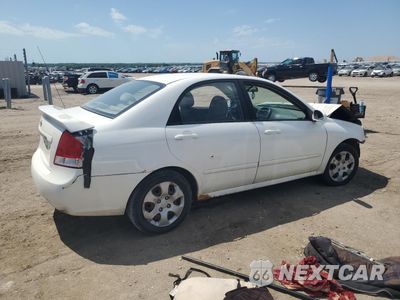 Trzecie zdjęcie samochodu z tyłu: 2009 KIA SPECTRA EX VIN:KNAFE221395654324 - miniatura