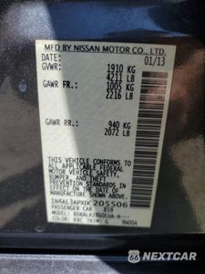 Zdjęcie 12 z 12 samochodu: 2013 NISSAN ALTIMA 2.5 VIN:1N4AL3APXDC205506 - miniatura