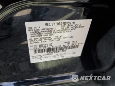 Zdjęcie 13 z 16 samochodu: 2019 LINCOLN MKT VIN:2LMHJ5NK3KBL04481 - miniatura