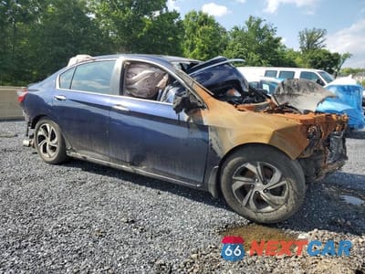 Czwarte zdjęcie samochodu z boku: 2016 HONDA ACCORD LX VIN:1HGCR2F33GA198580 - miniatura