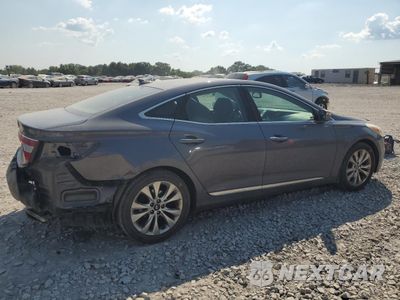Trzecie zdjęcie samochodu z tyłu: 2012 HYUNDAI AZERA GLS VIN:KMHFG4JG2CA150923 - miniatura