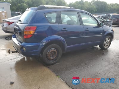 Trzecie zdjęcie samochodu z tyłu: 2004 PONTIAC VIBE VIN:5Y2SL62884Z400752 - miniatura