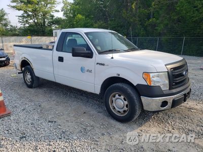 Czwarte zdjęcie samochodu z boku: 2014 FORD F150 VIN:1FTMF1CM2EKE73575 - miniatura