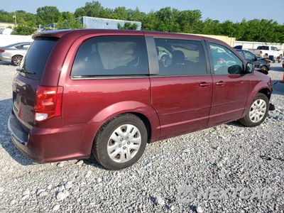 Trzecie zdjęcie samochodu z tyłu: 2017 DODGE GRAND CARAVAN SE VIN:2C4RDGBGXHR743328 - miniatura
