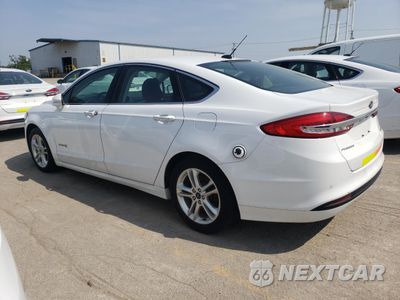 Drugie zdjęcie samochodu z przodu: 2018 FORD FUSION SE HYBRID VIN:3FA6P0LU6JR172061 - miniatura