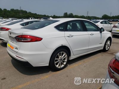 Trzecie zdjęcie samochodu z tyłu: 2019 FORD FUSION SE VIN:3FA6P0LUXKR124774 - miniatura