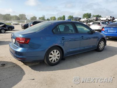 Trzecie zdjęcie samochodu z tyłu: 2016 VOLKSWAGEN JETTA S VIN:3VW167AJ4GM401056 - miniatura