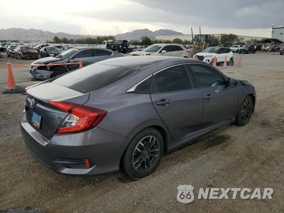 Trzecie zdjęcie samochodu z tyłu: 2018 HONDA CIVIC LX VIN:19XFC2F51JE023456 - miniatura