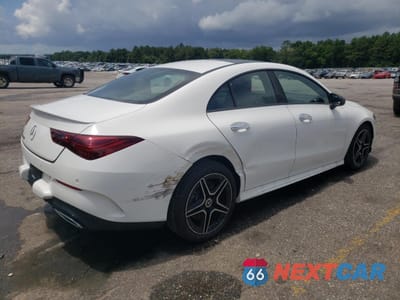 Trzecie zdjęcie samochodu z tyłu: 2024 MERCEDES-BENZ CLA 250 VIN:W1K5J4GB8RN467982 - miniatura