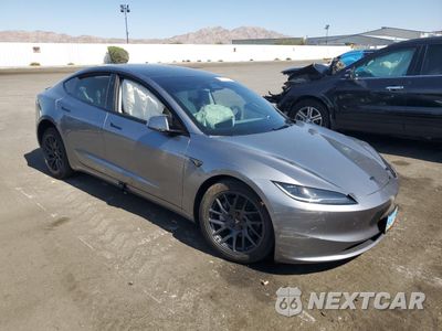 Czwarte zdjęcie samochodu z boku: 2024 TESLA MODEL 3 VIN:5YJ3E1EA1RF867248 - miniatura