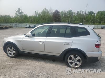 Drugie zdjęcie samochodu z przodu: 2007 BMW X3 3.0SI VIN:WBXPC93477WF09850 - miniatura