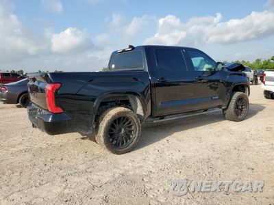 Trzecie zdjęcie samochodu z tyłu: 2023 TOYOTA TUNDRA CREWMAX PLATINUM VIN:5TFNA5DB8PX084713 - miniatura