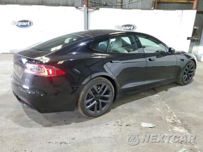Trzecie zdjęcie samochodu z tyłu: 2021 TESLA MODEL S VIN:5YJSA1E68MF432125 - miniatura