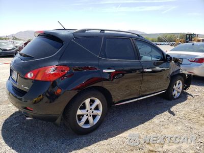 Trzecie zdjęcie samochodu z tyłu: 2009 NISSAN MURANO S VIN:JN8AZ18W79W143809 - miniatura
