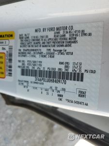 Zdjęcie 12 z 12 samochodu: 2017 FORD FUSION SE HYBRID VIN:3FA6P0LU0HR409170 - miniatura