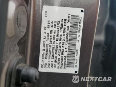 Zdjęcie 14 z 16 samochodu: 2013 HONDA CR-V LX VIN:3CZRM3H3XDG710630 - miniatura