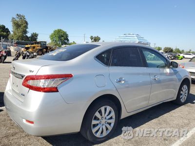 Trzecie zdjęcie samochodu z tyłu: 2013 NISSAN SENTRA S VIN:3N1AB7AP3DL770630 - miniatura