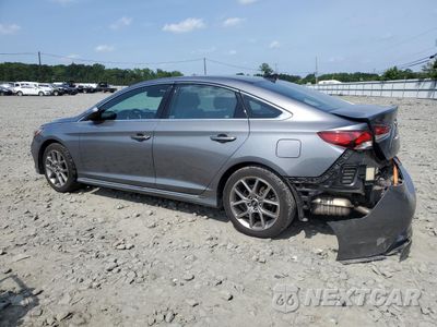Drugie zdjęcie samochodu z przodu: 2018 HYUNDAI SONATA SPORT VIN:5NPE34AB2JH719548 - miniatura