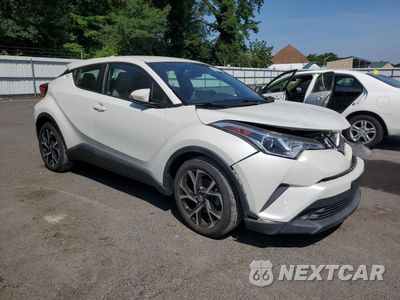 Czwarte zdjęcie samochodu z boku: 2019 TOYOTA C-HR XLE VIN:NMTKHMBX3KR079200 - miniatura
