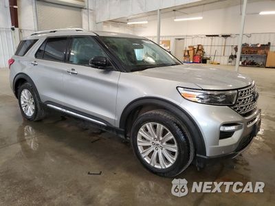 Czwarte zdjęcie samochodu z boku: 2021 FORD EXPLORER LIMITED VIN:1FMSK8FH6MGA46276 - miniatura