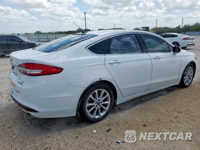 Trzecie zdjęcie samochodu z tyłu: 2017 FORD FUSION SE HYBRID VIN:3FA6P0LU7HR409036 - miniatura