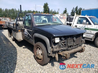 Czwarte zdjęcie samochodu z boku: 2002 CHEVROLET GMT-400 C3500-HD VIN:3GBKC34G12M114778 - miniatura