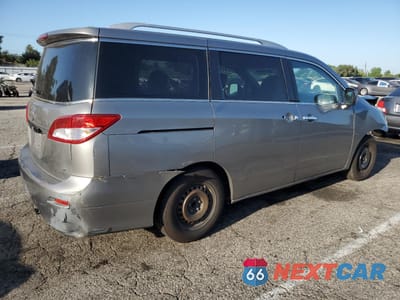 Trzecie zdjęcie samochodu z tyłu: 2012 NISSAN QUEST S VIN:JN8AE2KP1C9041012 - miniatura