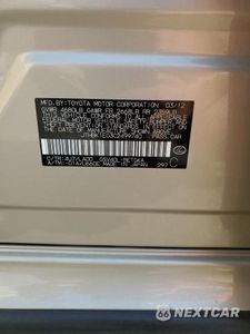 Zdjęcie 12 z 12 samochodu: 2012 LEXUS ES 350 VIN:JTHBK1EG3C2499740 - miniatura