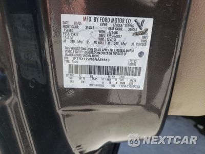 Zdjęcie 12 z 12 samochodu: 2006 FORD F150 VIN:1FTRX12W86NA51610 - miniatura