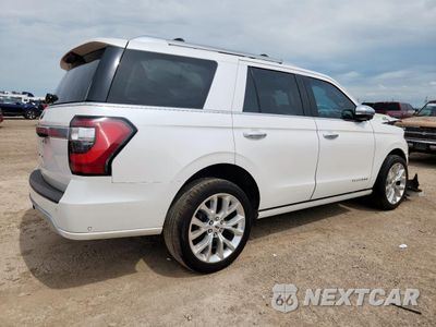 Trzecie zdjęcie samochodu z tyłu: 2019 FORD EXPEDITION PLATINUM VIN:1FMJU1LT3KEA02184 - miniatura