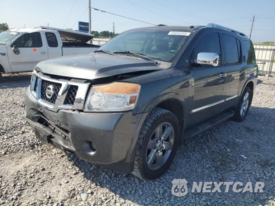 2010 NISSAN ARMADA PLATINUM 5N1BA0NF5AN618241 - główne zdjęcie licytacji z USA - miniatura
