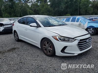 Czwarte zdjęcie samochodu z boku: 2018 HYUNDAI ELANTRA SEL VIN:5NPD84LF2JH389052 - miniatura