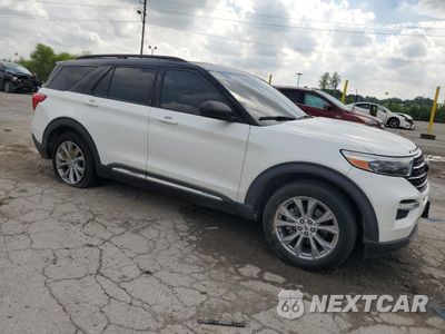 Czwarte zdjęcie samochodu z boku: 2020 FORD EXPLORER XLT VIN:1FMSK7DH0LGB33781 - miniatura