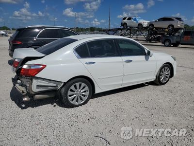 Trzecie zdjęcie samochodu z tyłu: 2014 HONDA ACCORD EXL VIN:1HGCR3F81EA012243 - miniatura