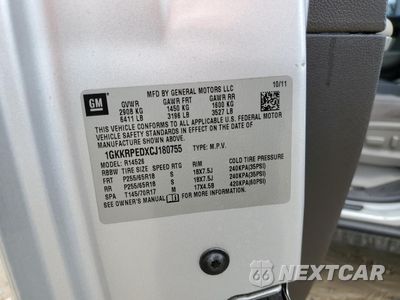 Zdjęcie 13 z 15 samochodu: 2012 GMC ACADIA SLE VIN:1GKKRPEDXCJ180755 - miniatura