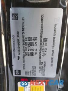 Zdjęcie 14 z 14 samochodu: 2022 CHEVROLET SUBURBAN K1500 Z71 VIN:1GNSKDKD1NR196891 - miniatura