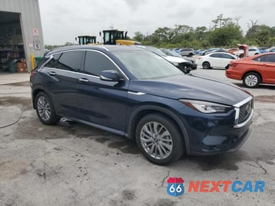 Czwarte zdjęcie samochodu z boku: 2023 INFINITI QX50 LUXE VIN:3PCAJ5BA6PF110924 - miniatura