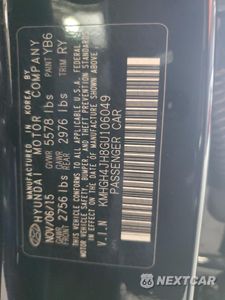 Zdjęcie 13 z 15 samochodu: 2016 HYUNDAI EQUUS SIGNATURE VIN:KMHGH4JH8GU106049 - miniatura