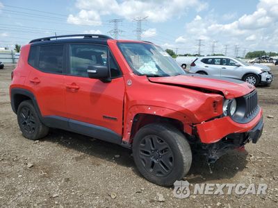 Czwarte zdjęcie samochodu z boku: 2018 JEEP RENEGADE TRAILHAWK VIN:ZACCJBCB8JPG93978 - miniatura