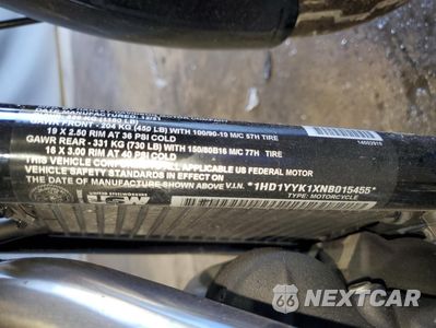 Zdjęcie 8 z 9 samochodu: 2022 HARLEY-DAVIDSON FXBBS VIN:1HD1YYK1XNB015455 - miniatura
