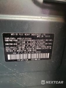 Zdjęcie 13 z 13 samochodu: 2014 SUBARU FORESTER 2.5I PREMIUM VIN:JF2SJAGCXEH479890 - miniatura