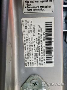 Zdjęcie 13 z 13 samochodu: 2011 HONDA CR-V SE VIN:JHLRE4H4XBC027427 - miniatura