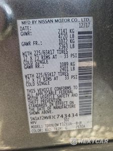Zdjęcie 13 z 14 samochodu: 2018 NISSAN ROGUE S VIN:5N1AT2MV8JC743434 - miniatura