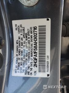 Zdjęcie 13 z 15 samochodu: 2010 HONDA CIVIC LX VIN:2HGFA1F58AH302716 - miniatura