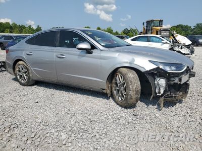 Czwarte zdjęcie samochodu z boku: 2021 HYUNDAI SONATA SEL VIN:KMHL64JA9MA144118 - miniatura
