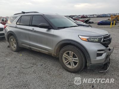 Czwarte zdjęcie samochodu z boku: 2020 FORD EXPLORER XLT VIN:1FMSK8DH5LGC43893 - miniatura
