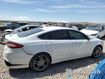 Trzecie zdjęcie samochodu z tyłu: 2014 FORD FUSION TITANIUM VIN:3FA6P0K97ER267201 - miniatura