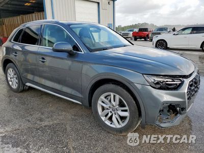 Czwarte zdjęcie samochodu z boku: 2023 AUDI Q5 PREMIUM PLUS 45 VIN:WA1EAAFY8P2124919 - miniatura