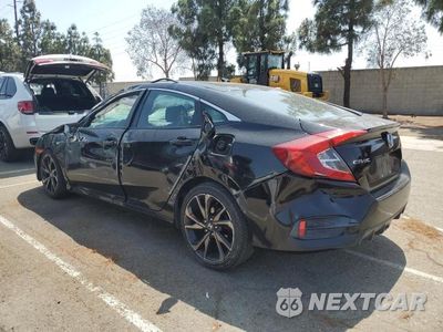 Drugie zdjęcie samochodu z przodu: 2020 HONDA CIVIC SPORT VIN:2HGFC2F84LH593003 - miniatura