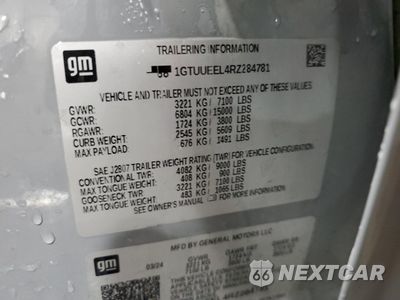 Zdjęcie 12 z 14 samochodu: 2024 GMC SIERRA K1500 AT4 VIN:1GTUUEEL4RZ284781 - miniatura
